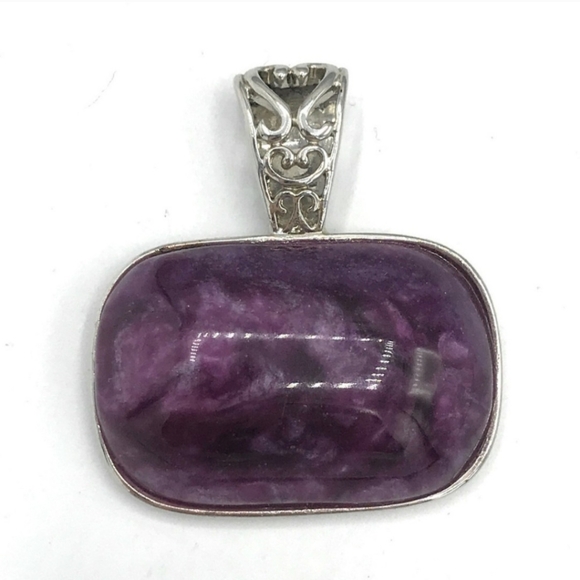 Lia Sophia Grape Chill Slide Pendant NWT - Picture 4 of 4